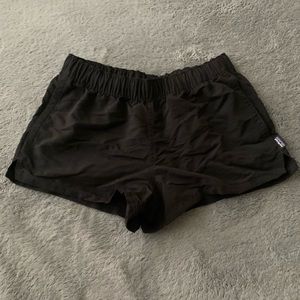 women black patagonia athletic shorts